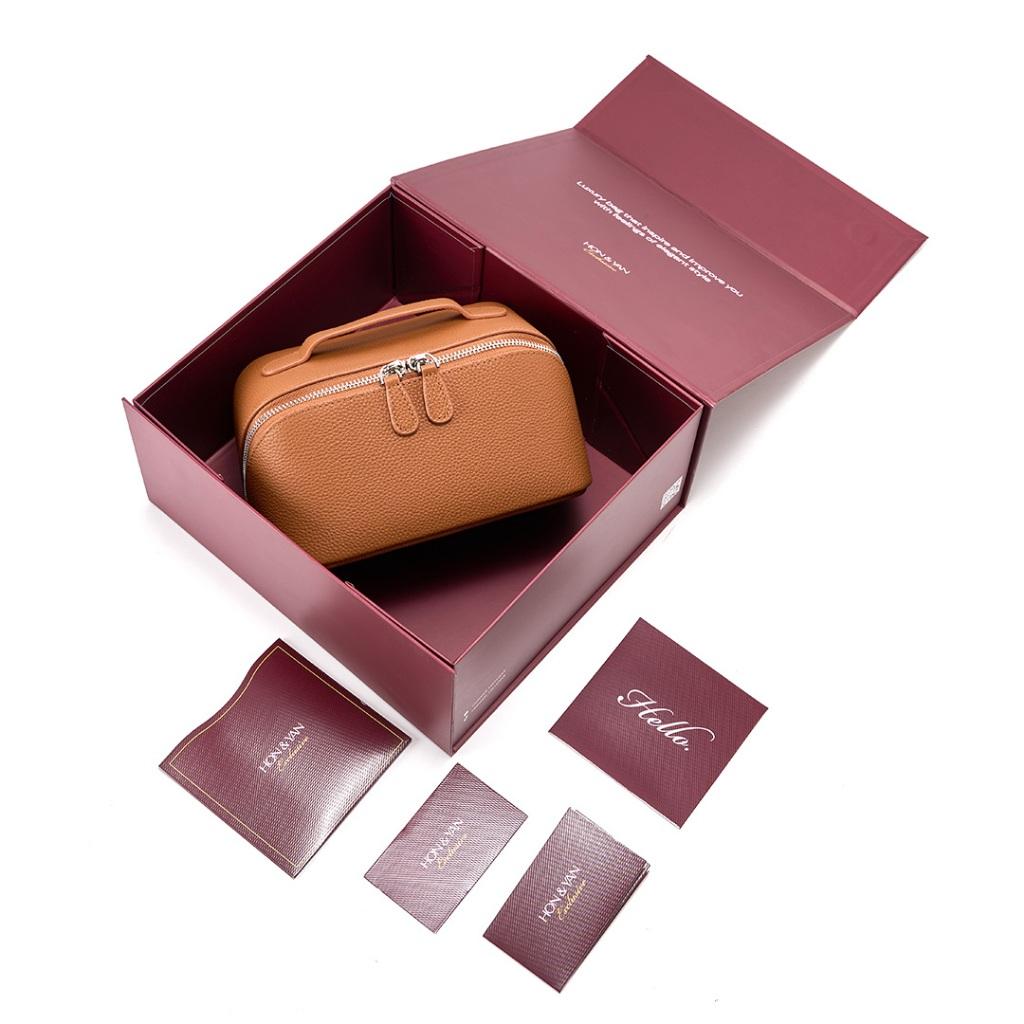 HONYAN EXCLUSIVE Tas Selempang Wanita Lunea Travel Pouch Zipper Organizer Tas Kosmetik