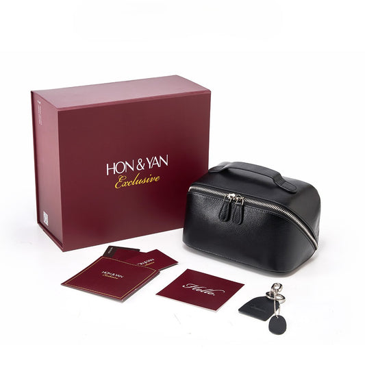 HONYAN EXCLUSIVE Tas Selempang Wanita Lunea Travel Pouch Zipper Organizer Tas Kosmetik