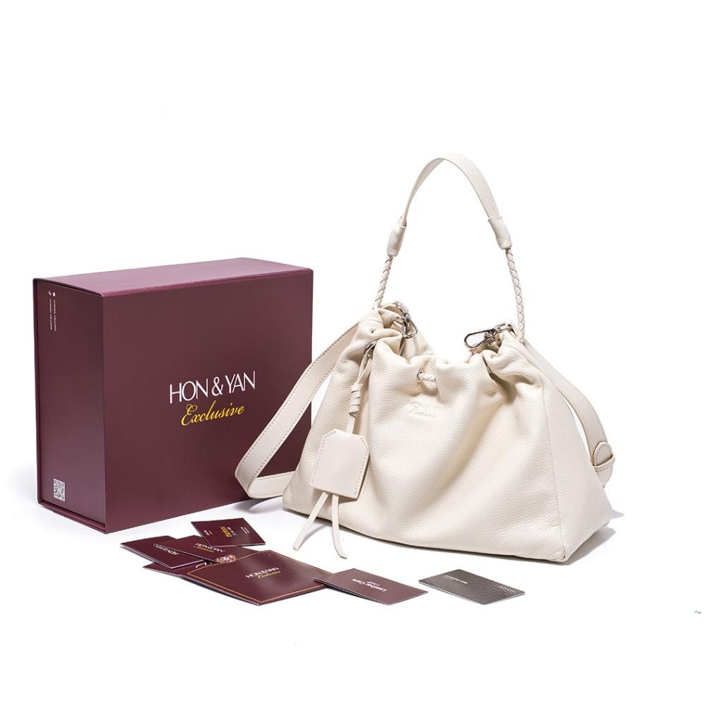 HONYAN EXCLUSIVE Tas Selempang Wanita Elaris Tote Bag Tas Kerja Wanita Kapasitas Besar