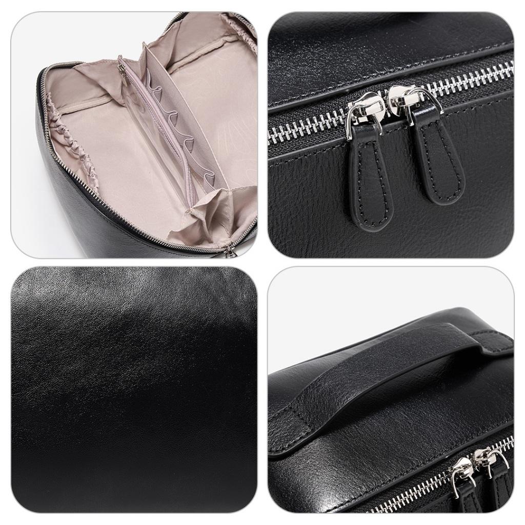 HONYAN EXCLUSIVE Tas Selempang Wanita Lunea Travel Pouch Zipper Organizer Tas Kosmetik