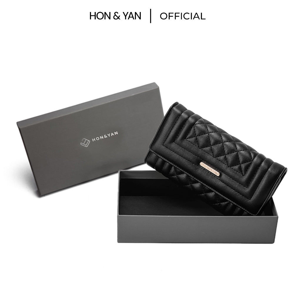 dompet panjang wanita elegan jessica long wallet import honyan
