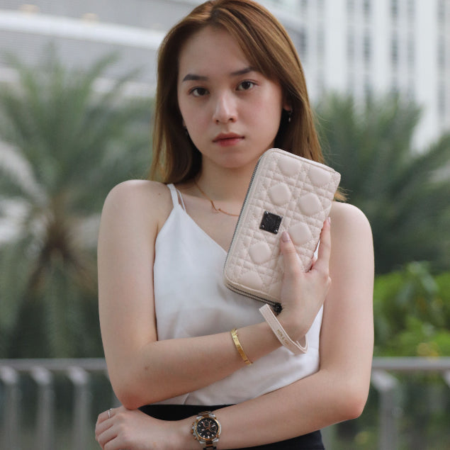 HONYAN GOLD Zalmore Long Wallet Wanita 2-Zip