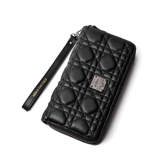 HONYAN GOLD Zalmore Long Wallet Wanita 2-Zip