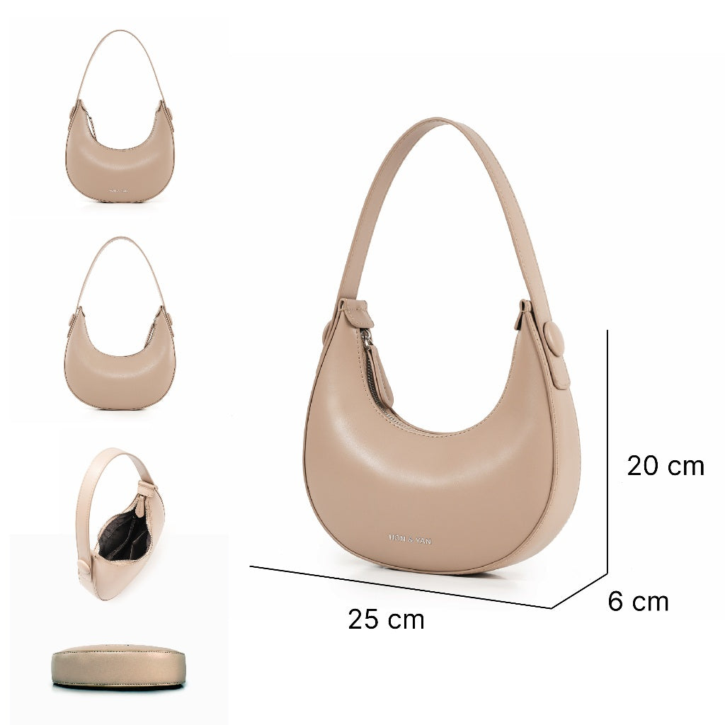 HONYAN Moon Shoulder Bag Wanita