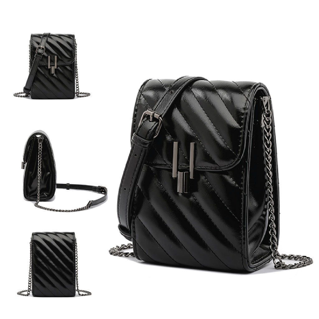 HONYAN GOLD Nata Tas HP Wanita Tas Selempang