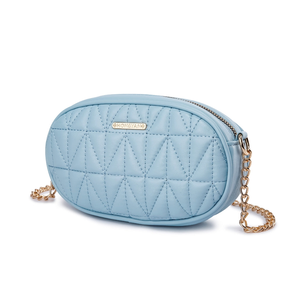 HONYAN Nuber Tas Selempang Wanita Oval