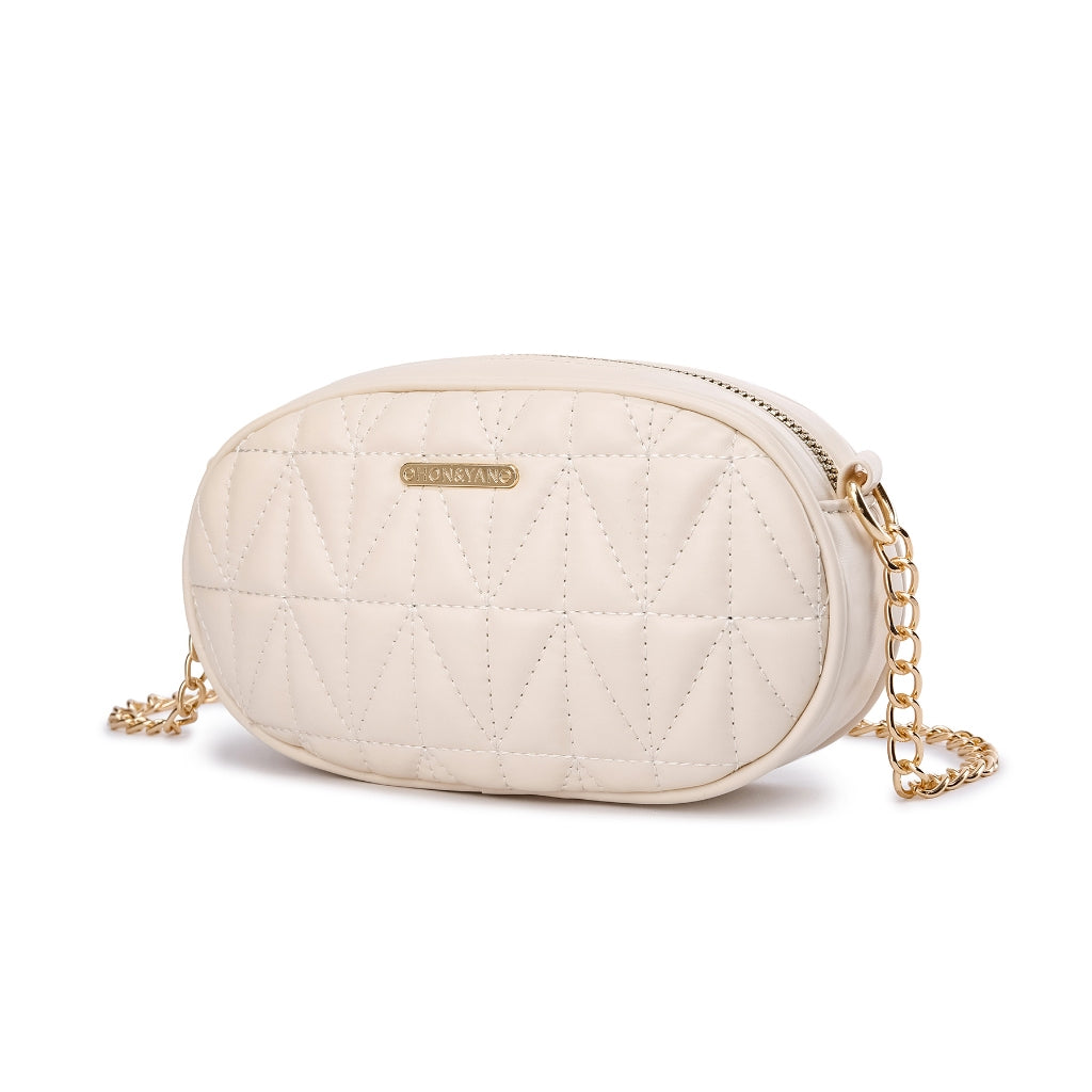 HONYAN Nuber Tas Selempang Wanita Oval