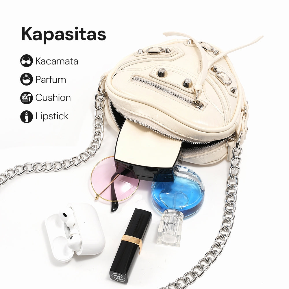 HONYAN GOLD Berry Tas Selempang Mini Wanita