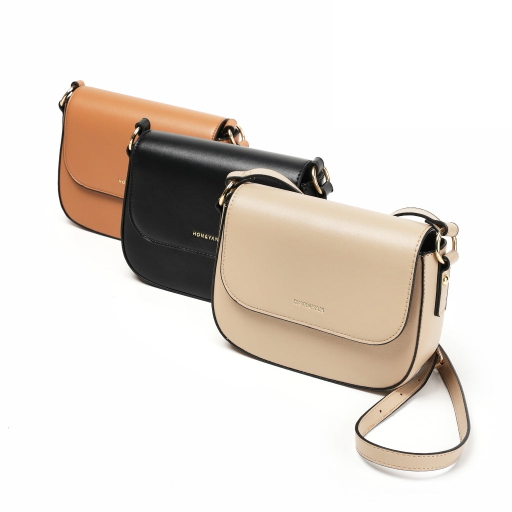 [150K GET 2PCS] HONYAN Via Tas Selempang Wanita