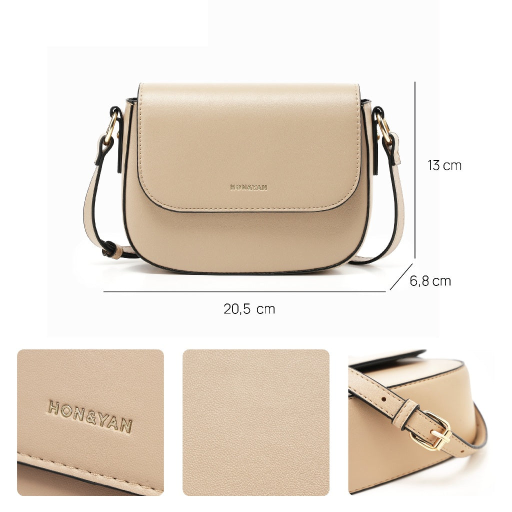 [150K GET 2PCS] HONYAN Via Tas Selempang Wanita