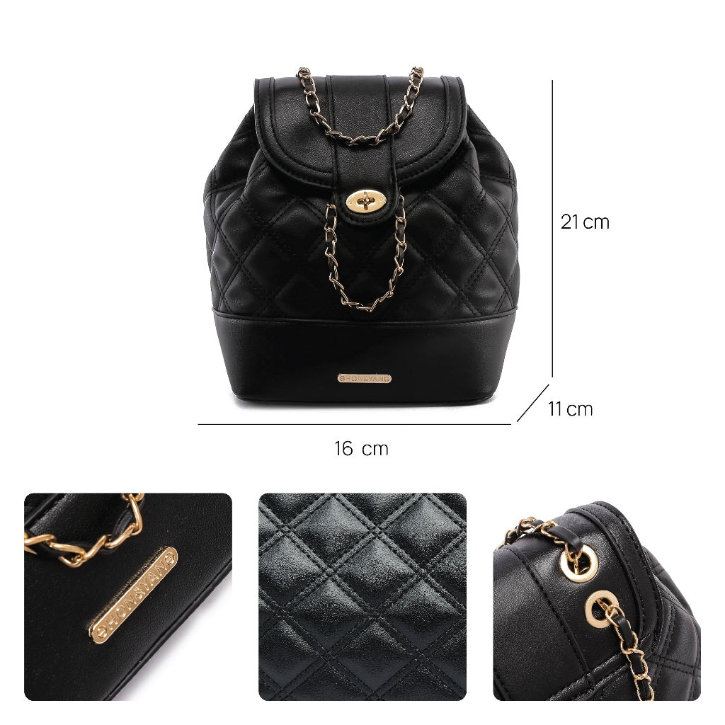HONYAN Jenie Tas Ransel Wanita Import