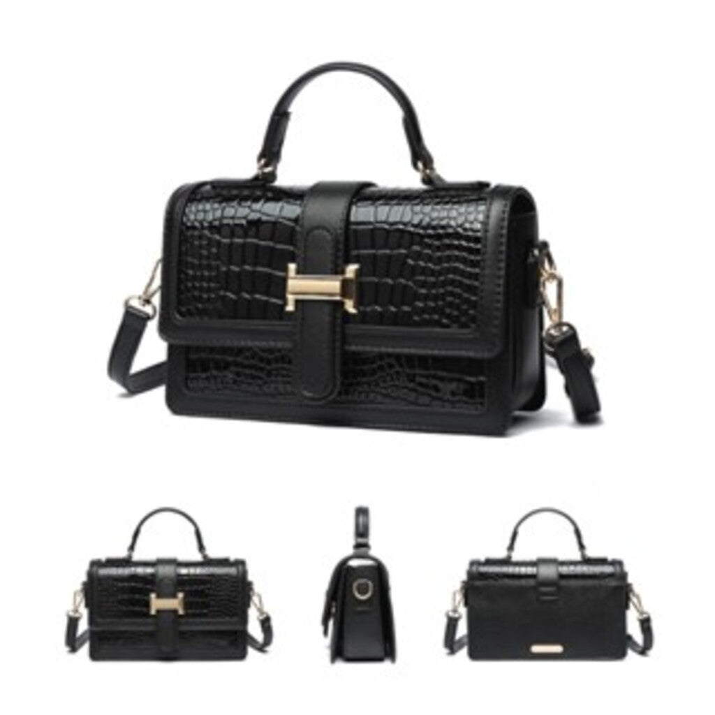 HONYAN GOLD Zenife Croco Tas Selempang Wanita