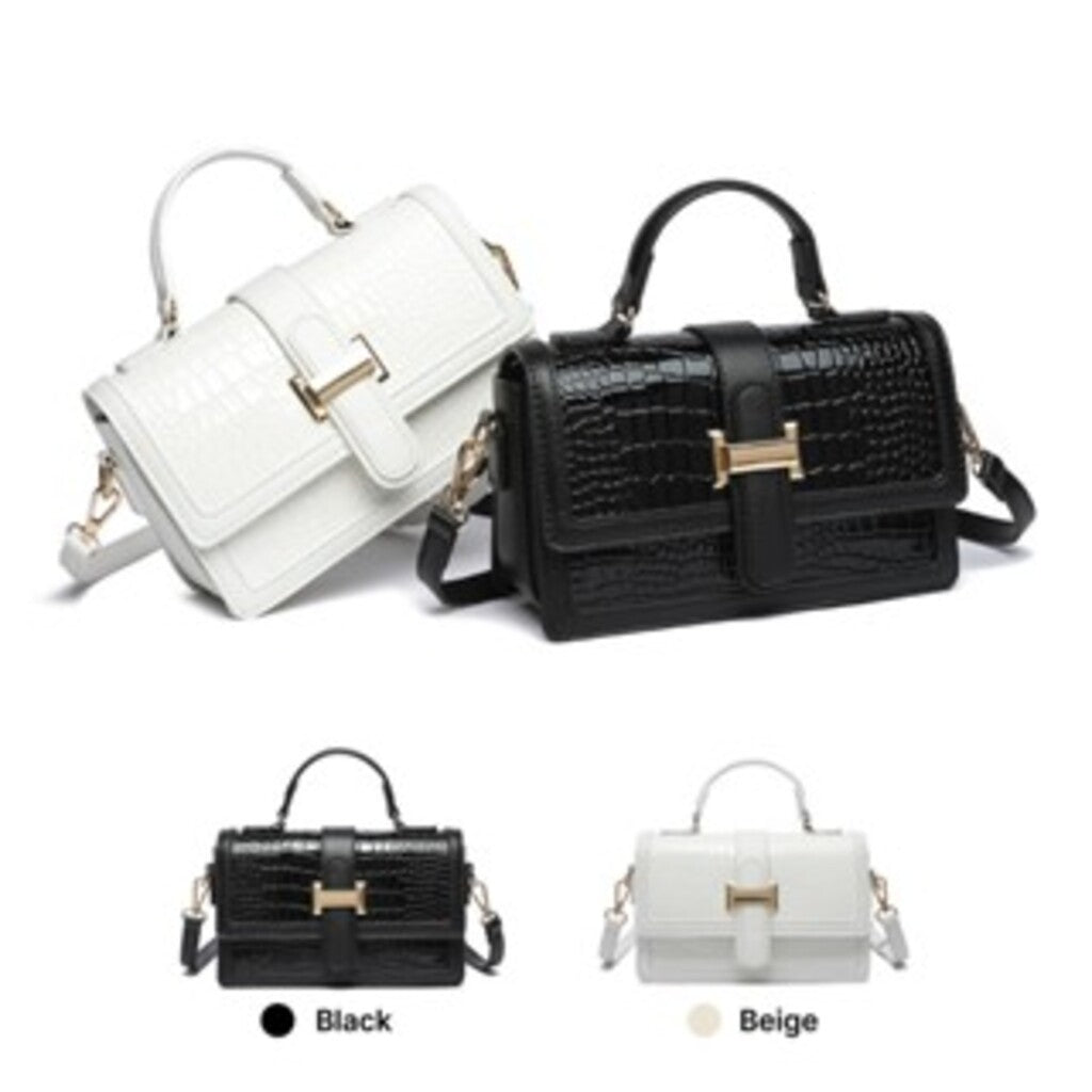 HONYAN GOLD Zenife Croco Tas Selempang Wanita