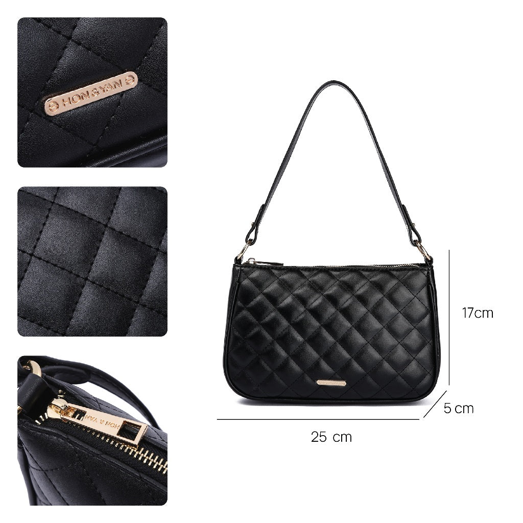 [BUY 1 GET 3] HONYAN Sophie Vintage Shoulder Bag Wanita