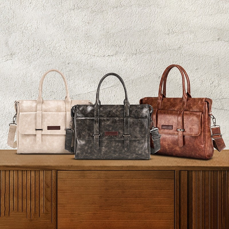 HONYAN Gavin – Tote Bag Wanita Kulit