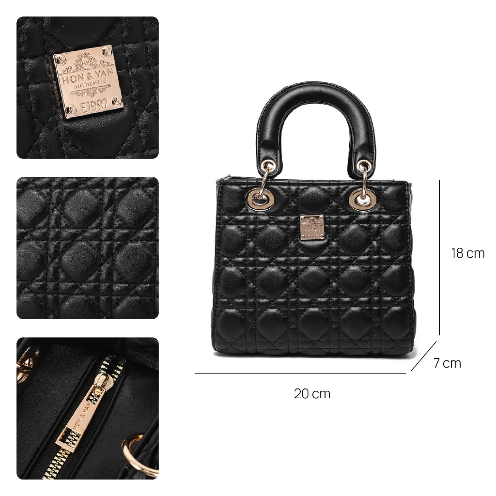 HONYAN GOLD Viorst Tas Wanita Gift Set 3 in 1