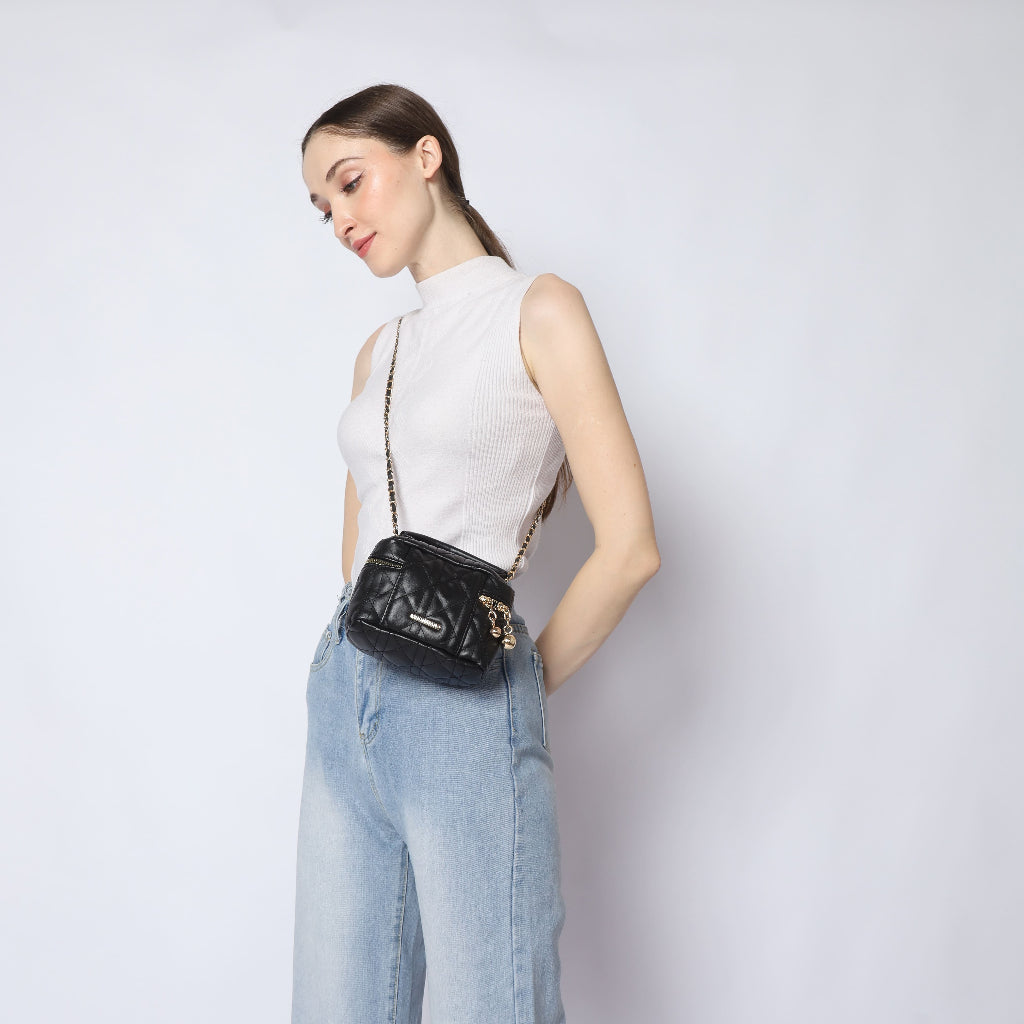 HONYAN GOLD Adelaide Tas Selempang Wanita