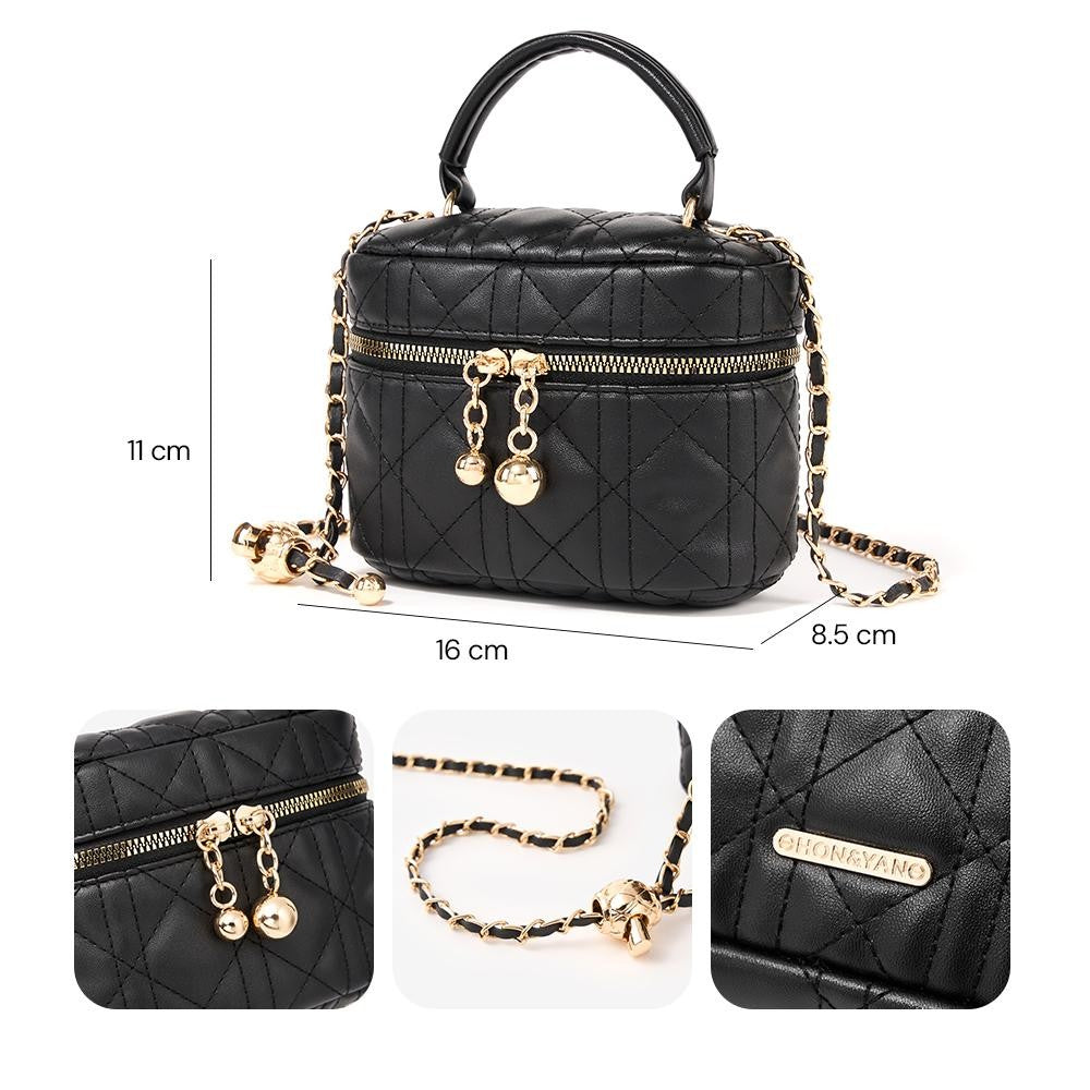 HONYAN GOLD Adelaide Tas Selempang Wanita