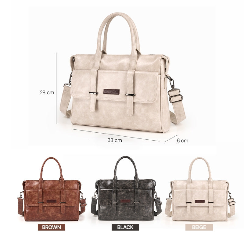 HONYAN Gavin – Tote Bag Wanita Kulit