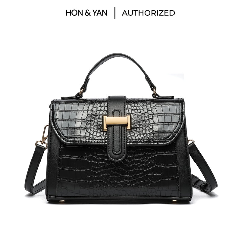 HONYAN Miya Tas Selempang Wanita Croco