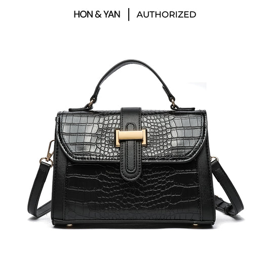 HONYAN Miya Tas Selempang Wanita Croco