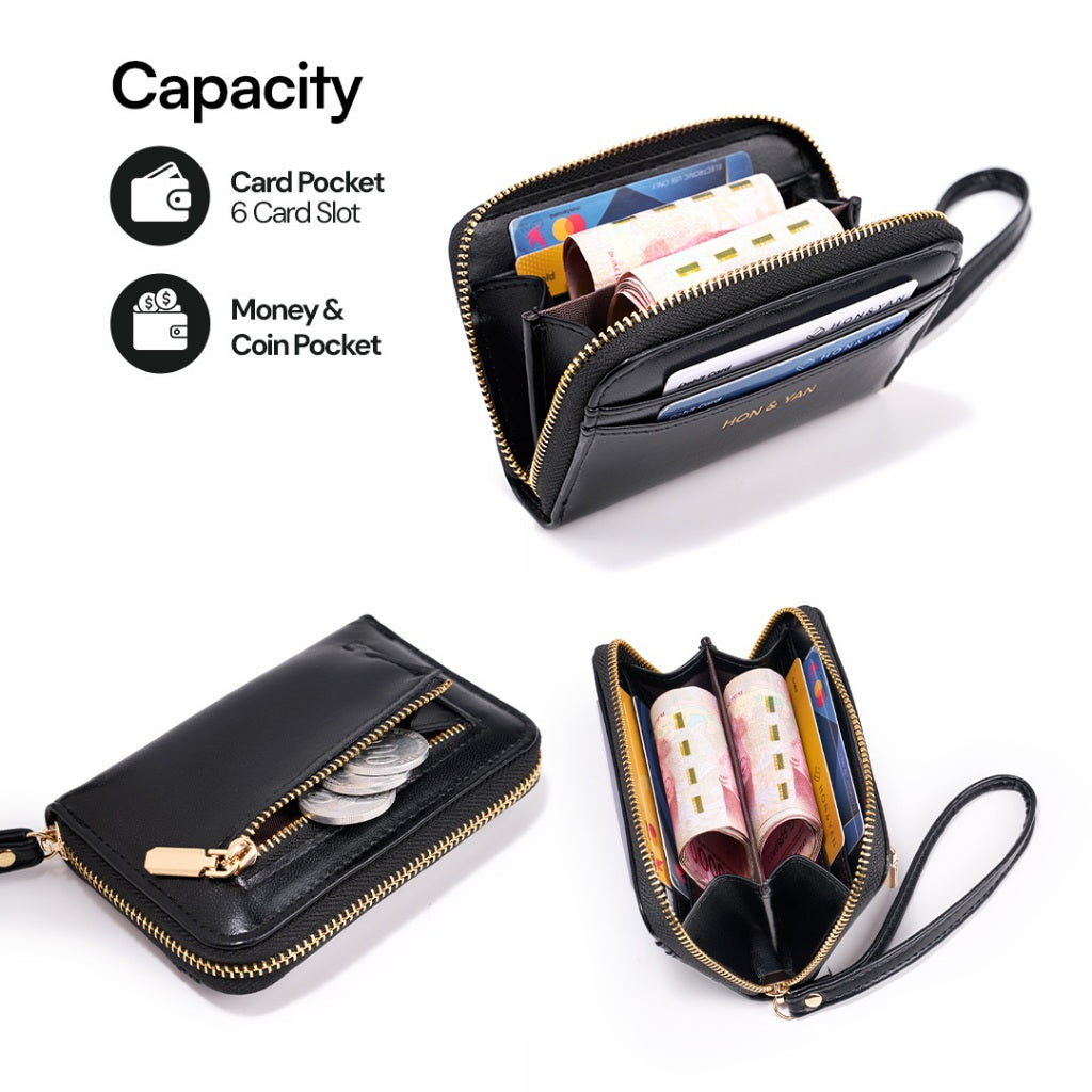 HONYAN Ziva Dompet Wanita Short Wallet