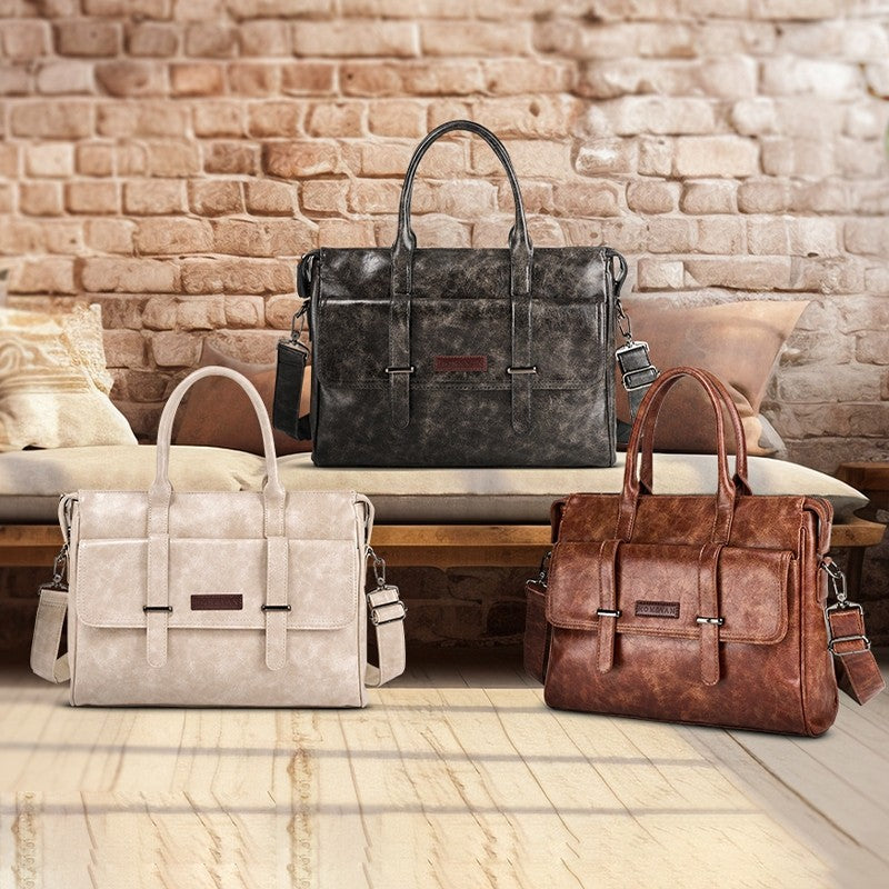 HONYAN Gavin – Tote Bag Wanita Kulit
