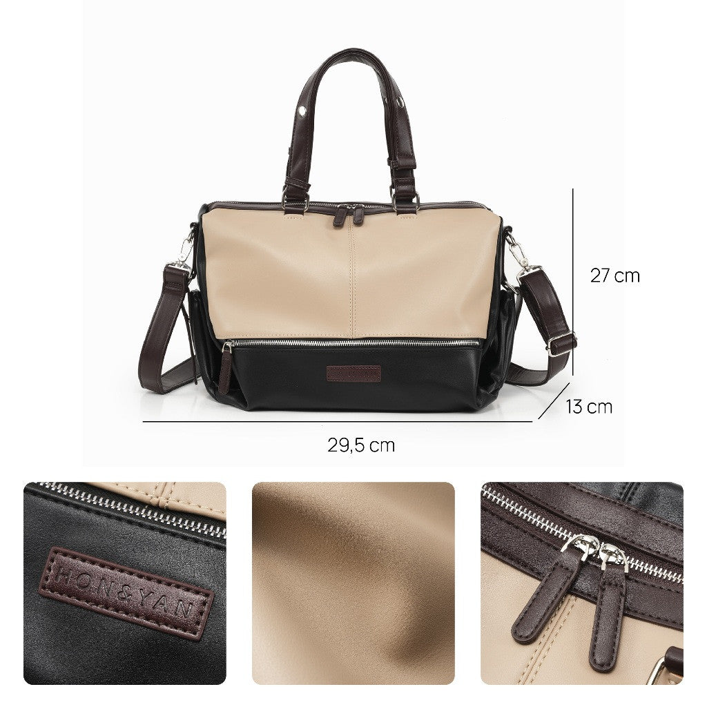 HONYAN Luna Handbag Wanita – Tas Kerja Kantor & Laptop