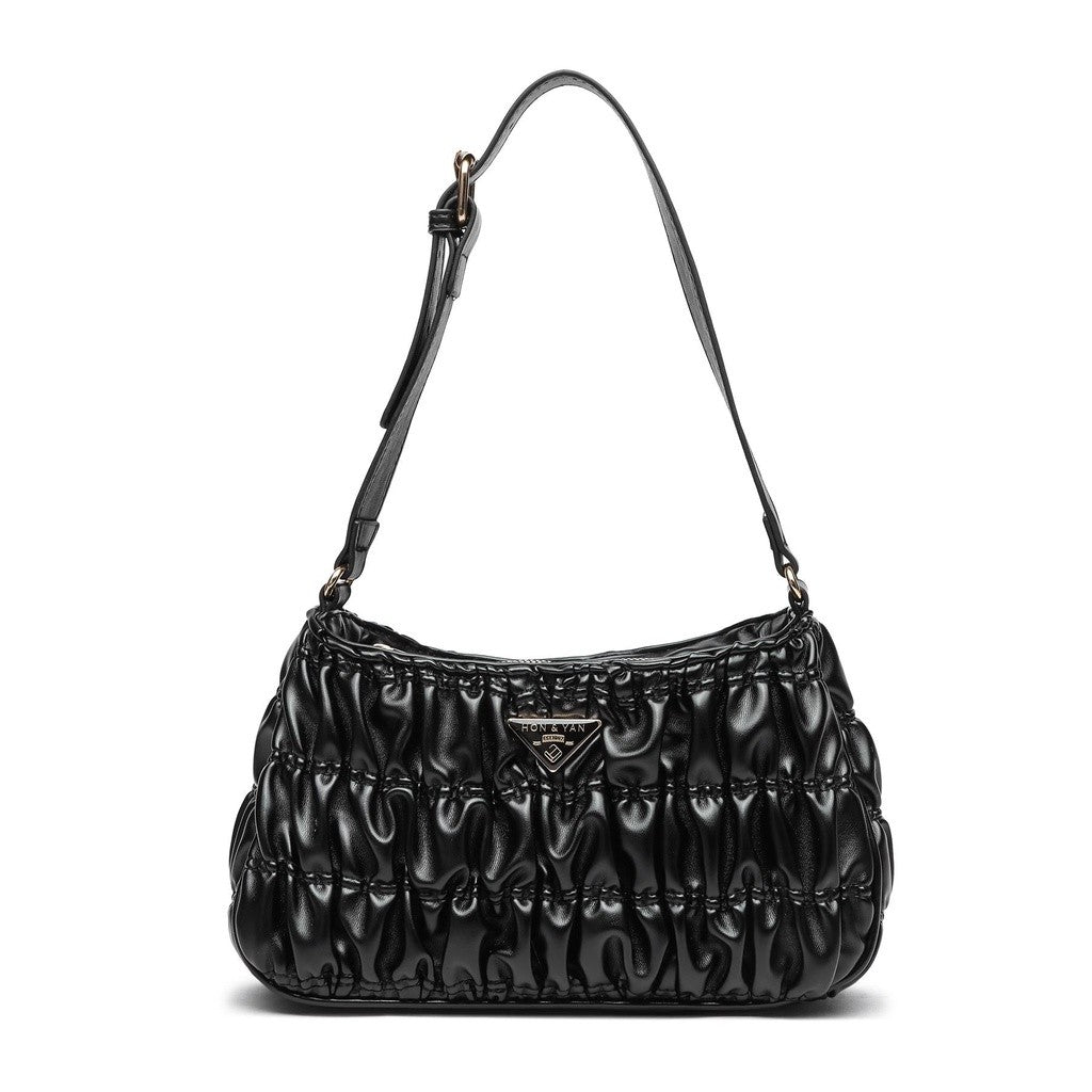 shoulder bag wanita Prisilia HONYAN kulit import elegan